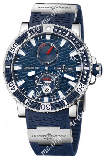 Ulysse Nardin Maxi Marine Diver Titanium Mens Wristwatch 263-90-3-93