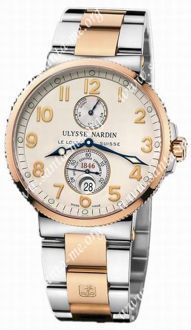 Ulysse Nardin Marine Chronometer 41mm Mens Wristwatch 265-66-8/60