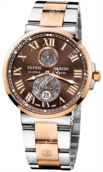 Ulysse Nardin Maxi Marine Chronometer 43mm Mens Wristwatch 265-67-8-45