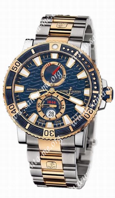 Ulysse Nardin Marine Diver Titanium Mens Wristwatch 265-90-8M/93