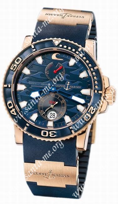 Ulysse Nardin Marine Chronometer Mens Wristwatch 266-36LE-3A