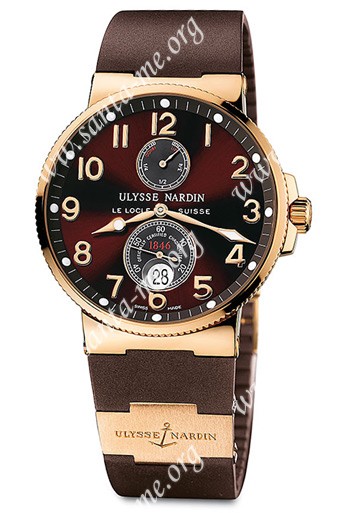 Ulysse Nardin Maxi Marine Chronometer Mens Wristwatch 266-66-3-625