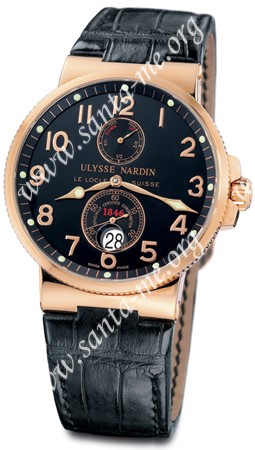 Ulysse Nardin Maxi Marine Chronometer Mens Wristwatch 266-66/62