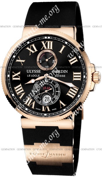 Ulysse Nardin Maxi Marine Chronometer 43mm Mens Wristwatch 266-67-3.42