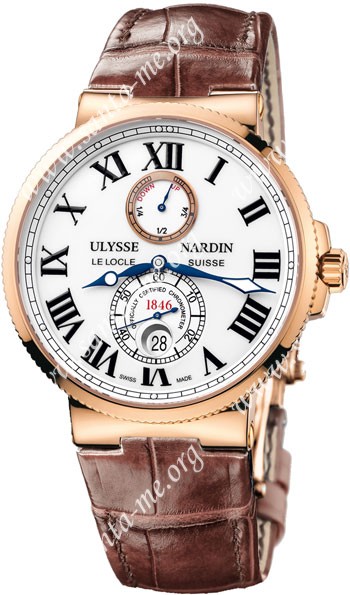 Ulysse Nardin Maxi Marine Chronometer 43mm Mens Wristwatch 266-67-40