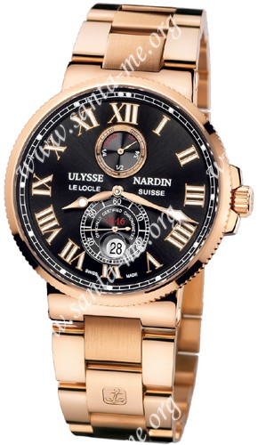 Ulysse Nardin Maxi Marine Chronometer 43mm Mens Wristwatch 266-67-8M/42