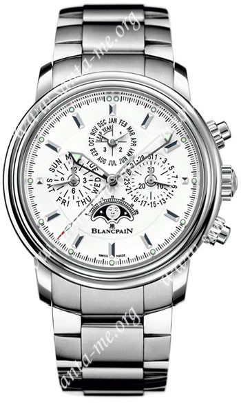 Blancpain Leman Perpetual Calendar Mens Wristwatch 2685F-1127-71