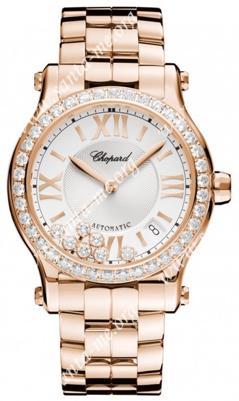 Chopard Happy Sport Round 36mm Ladies Wristwatch 274808-5004