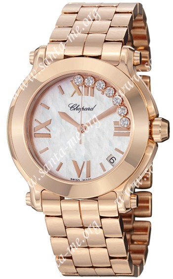 Chopard Happy Sport Round 36mm Ladies Wristwatch 277472-5002