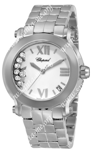 Chopard Happy Sport Round 36mm Ladies Wristwatch 278477-3001