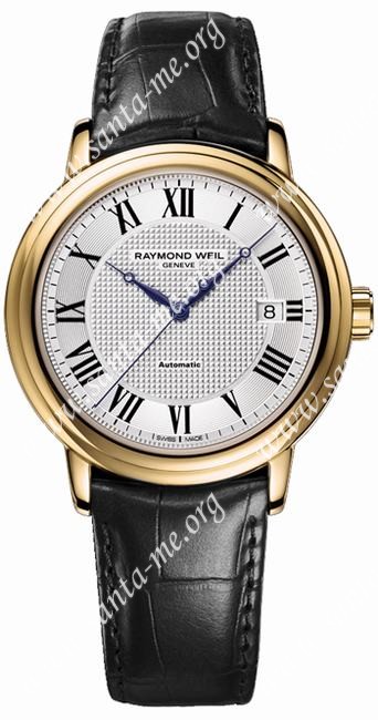 Raymond Weil Maestro Date Mens Wristwatch 2837-PC-00659