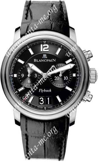 Blancpain Leman Grand Date Flyback Mens Wristwatch 2885F-11B30-53B