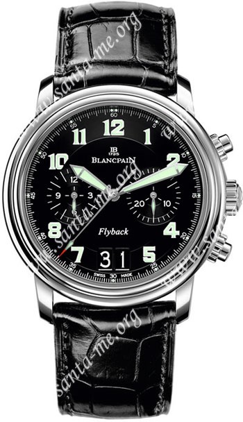 Blancpain Leman Grand Date Flyback Mens Wristwatch 2885F.1130.53B