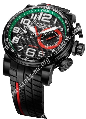 Graham Silverstone Stowe Racing Mexico Mens Wristwatch 2BLDC.B27A