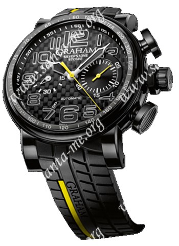 Graham Silverstone Stowe Latin America Yellow Mens Wristwatch 2BLDC.Y26A.K66N