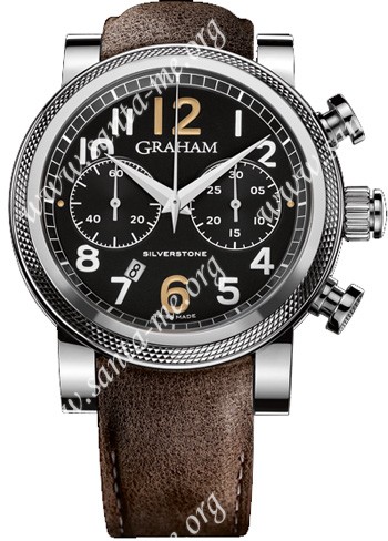 Graham Silverstone Stowe Classic Gold Mens Wristwatch 2BLFS.B36A