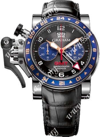 Graham Chronofighter Oversize Mens Wristwatch 2OVGS.B26A.C118