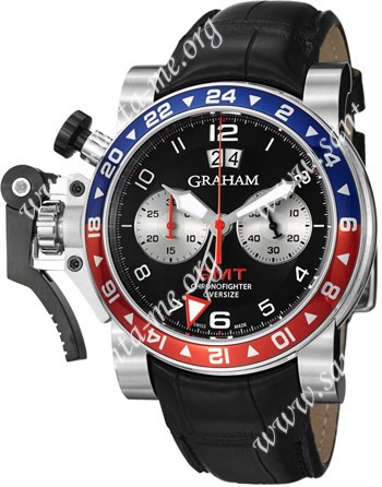 Graham Chronofighter Oversize Mens Wristwatch 2OVHS.B39A