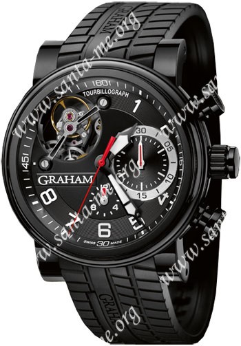 Graham Tourbillograph Trackmaster Mens Wristwatch 2TWTB.B03A