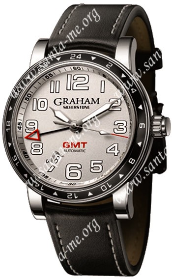 Graham Silverstone Time Zone Mens Wristwatch 2TZAS.S01A