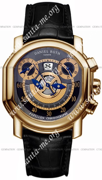 Daniel Roth Papillon Chronographe Mens Wristwatch 319-Z-20-392-CN-BD