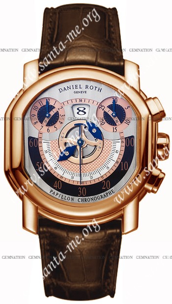 Daniel Roth Papillon Chronographe Mens Wristwatch 319-Z-50-390-CB-BD