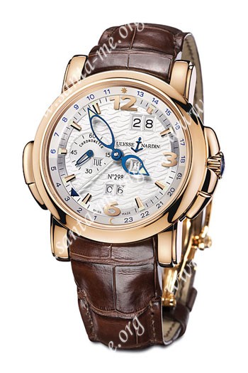 Ulysse Nardin GMT +- Perpetual Limited Edition Mens Wristwatch 322-66-91