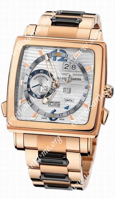 Ulysse Nardin Quadrato Perpetual Mens Wristwatch 326-90-8M/91
