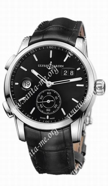 Ulysse Nardin Dual Time Manufacture Mens Wristwatch 3343-126/92