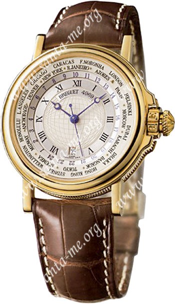 Breguet Marine Hora Mundi Mens Wristwatch 3700BA.12.9V6