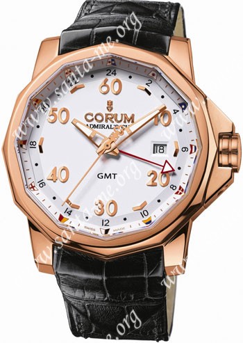 Corum Admirals Cup GMT 44 Mens Wristwatch 383.330.55-0081.AA12