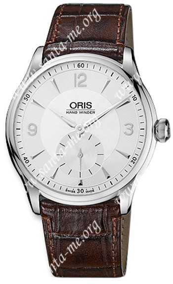 Oris Artelier Hand Winding Small Second Mens Wristwatch 396.7580.4051.LS