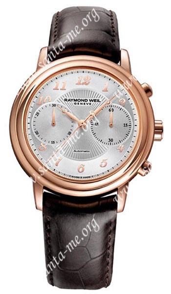Raymond Weil Maestro Chronograph Mens Wristwatch 4830-PC5-05658