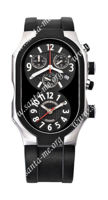 Philip Stein Teslar Chronograph Mens Wristwatch 5-B-CRB-NRB