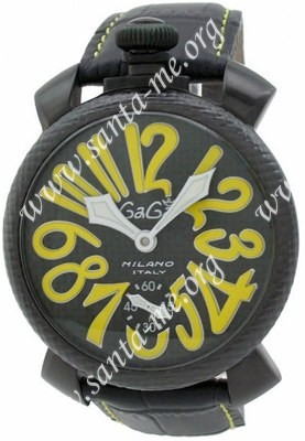 GaGa Milano Manual 48mm Limited Edition Men Wristwatch 5016.2.BK