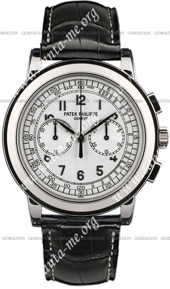 Patek Philippe Classic Chronograph Mens Wristwatch 5070G