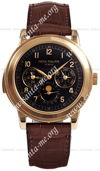 Patek Philippe Chronograph Perpetual Calendar Mens Wristwatch 5074R