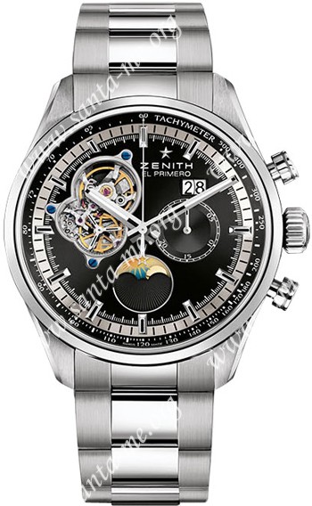 Zenith El Primero Chronomaster Open Grande Date Mens Wristwatch 51.2160.4047-01.C713