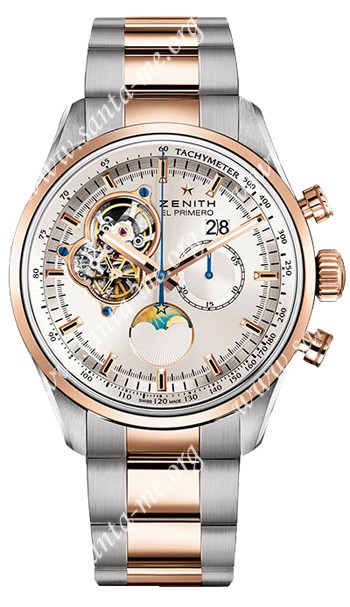Zenith El Primero Chronomaster Open Grande Date Mens Wristwatch 51.2160.4047-01.M2160