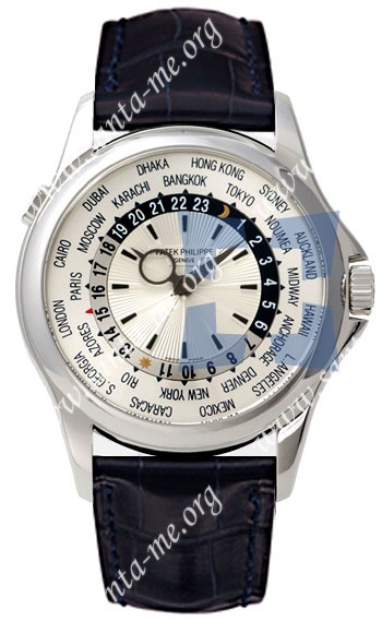 Patek Philippe World Time Mens Wristwatch 5130G