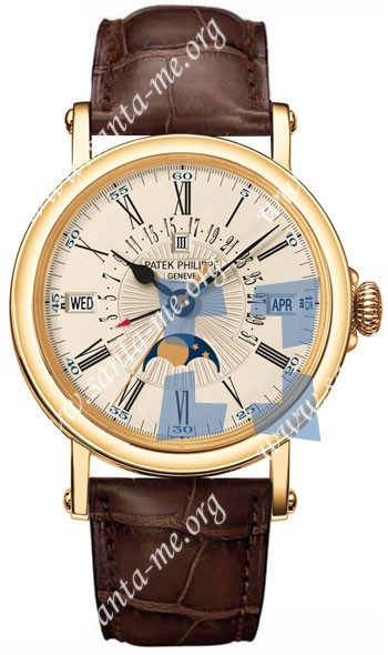 Patek Philippe Perpetual Calendar Mens Wristwatch 5159J