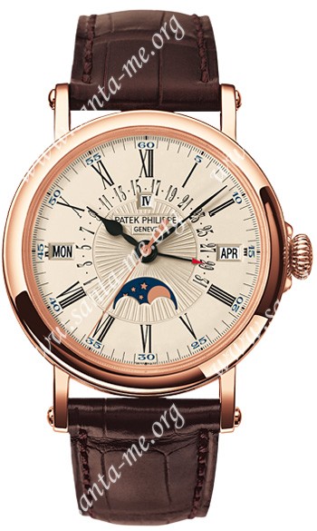 Patek Philippe Perpetual Calendar Mens Wristwatch 5159R-001