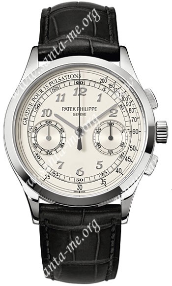Patek Philippe Classic Chronograph Mens Wristwatch 5170G
