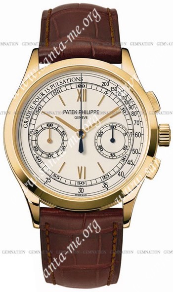 Patek Philippe Classic Chronograph Mens Wristwatch 5170J-001