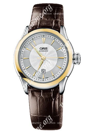 Oris Artelier Date Ladies Wristwatch 561.7604.4351.LS