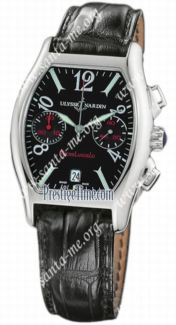 Ulysse Nardin Michelangelo Chronograph Mens Wristwatch 563-42/52