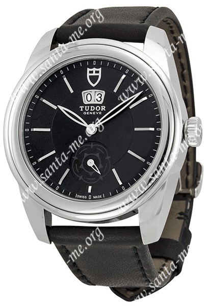 Tudor Glamour Mechanical Mens Wristwatch 57000-BKBKL