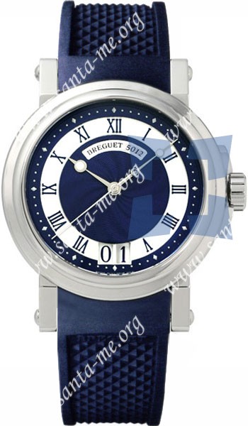 Breguet Marine Automatic Big Date Mens Wristwatch 5817ST.Y2.5V8