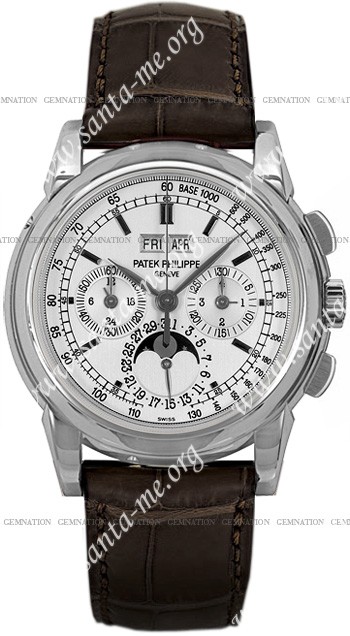 Patek Philippe Chronograph Perpetual Calendar Mens Wristwatch 5970G