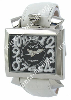 GaGa Milano Napoleone Steel Men Wristwatch 600.2.WH